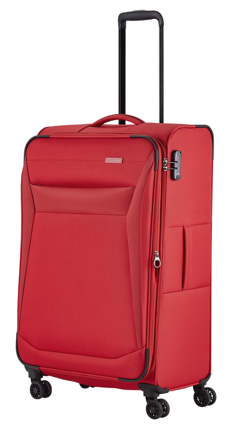 Cestovní kufr Travelite CHIOS L 80049-10 90 L červená