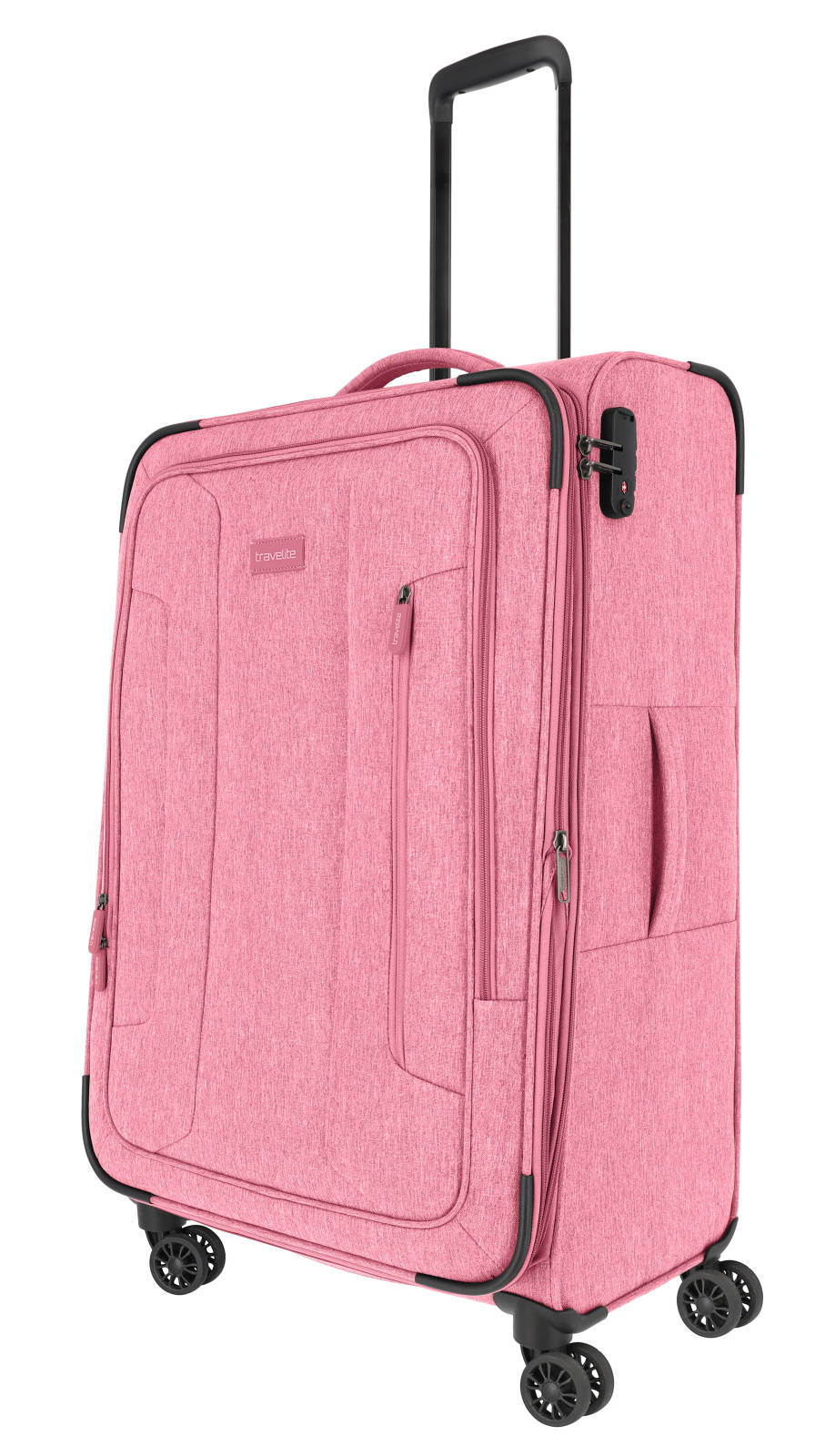 Cestovní kufr Travelite Boja L 91549-17 84 L růžová