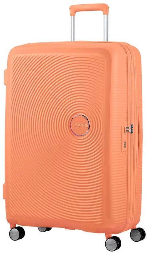 American Tourister Soundbox SPINNER 77/28 EXP TSA Cantaloupe 32G003-96 97 L oranžová