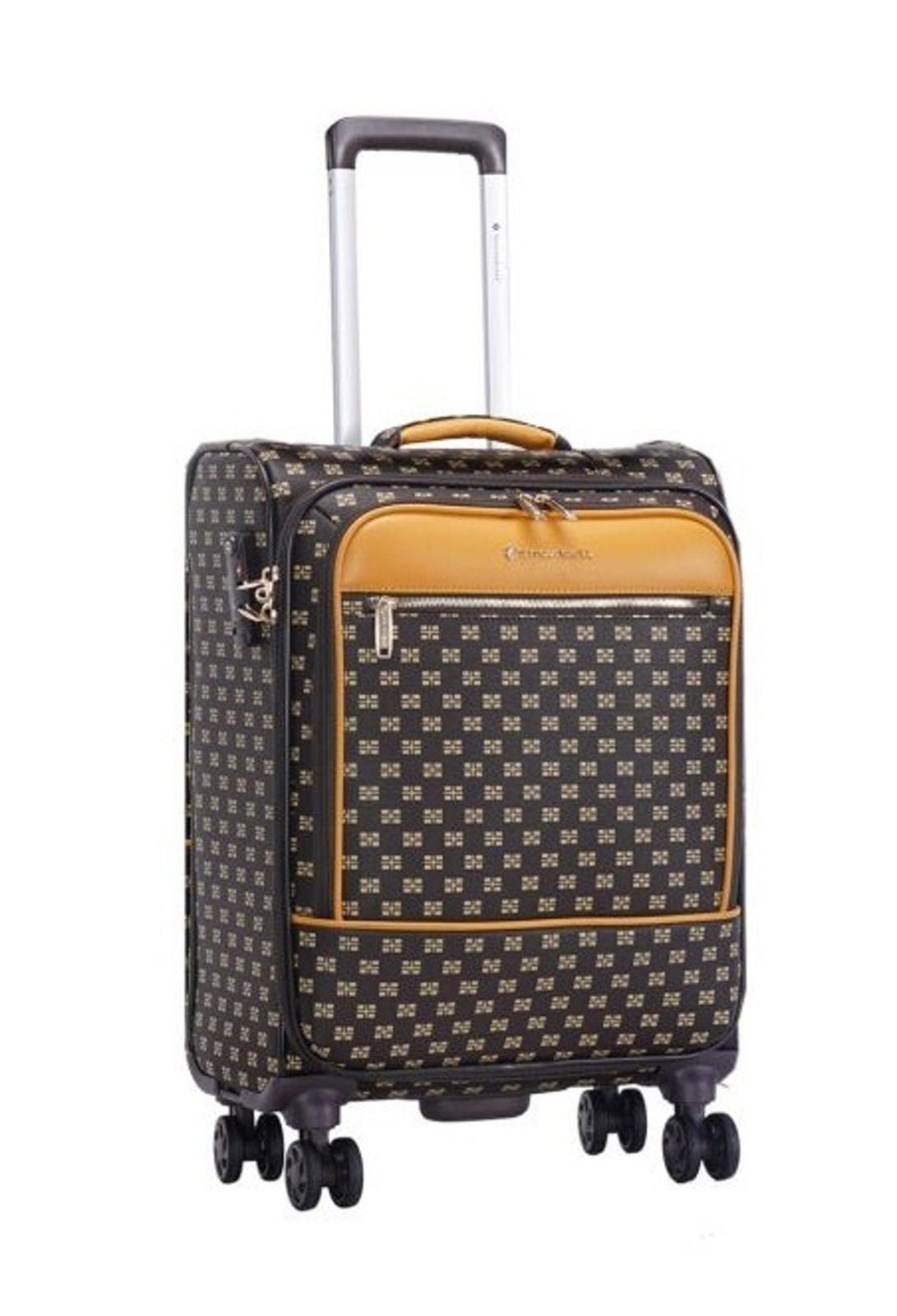 Cestovní kufr Snowball 4W S 39204-55-60 35 L hnědá
