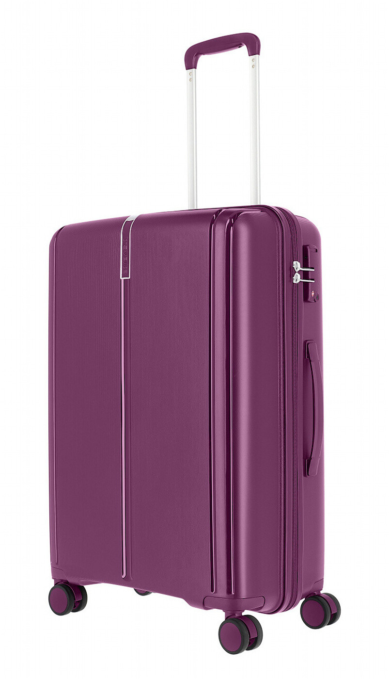 Cestovní kufr Travelite VAKA 4W M 76448-18 59 L fialová