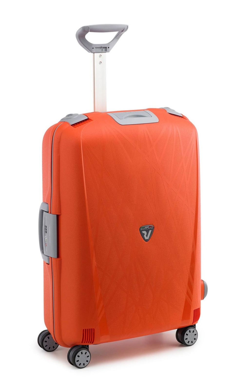 Cestovní kufr Roncato Light M 500712-82 80 L oranžová