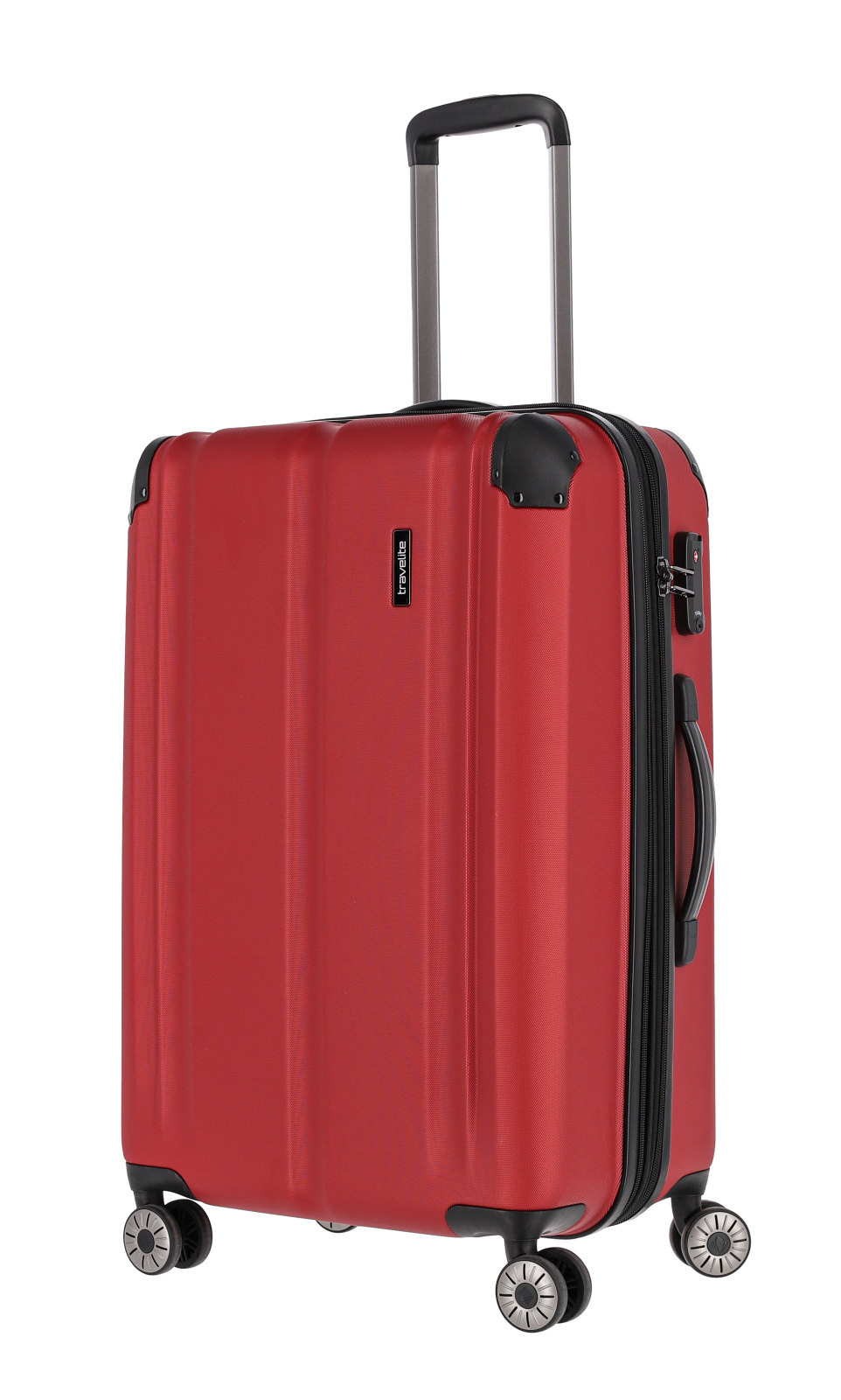 Cestovní kufr Travelite City 4W M 73048-10 78 L červená
