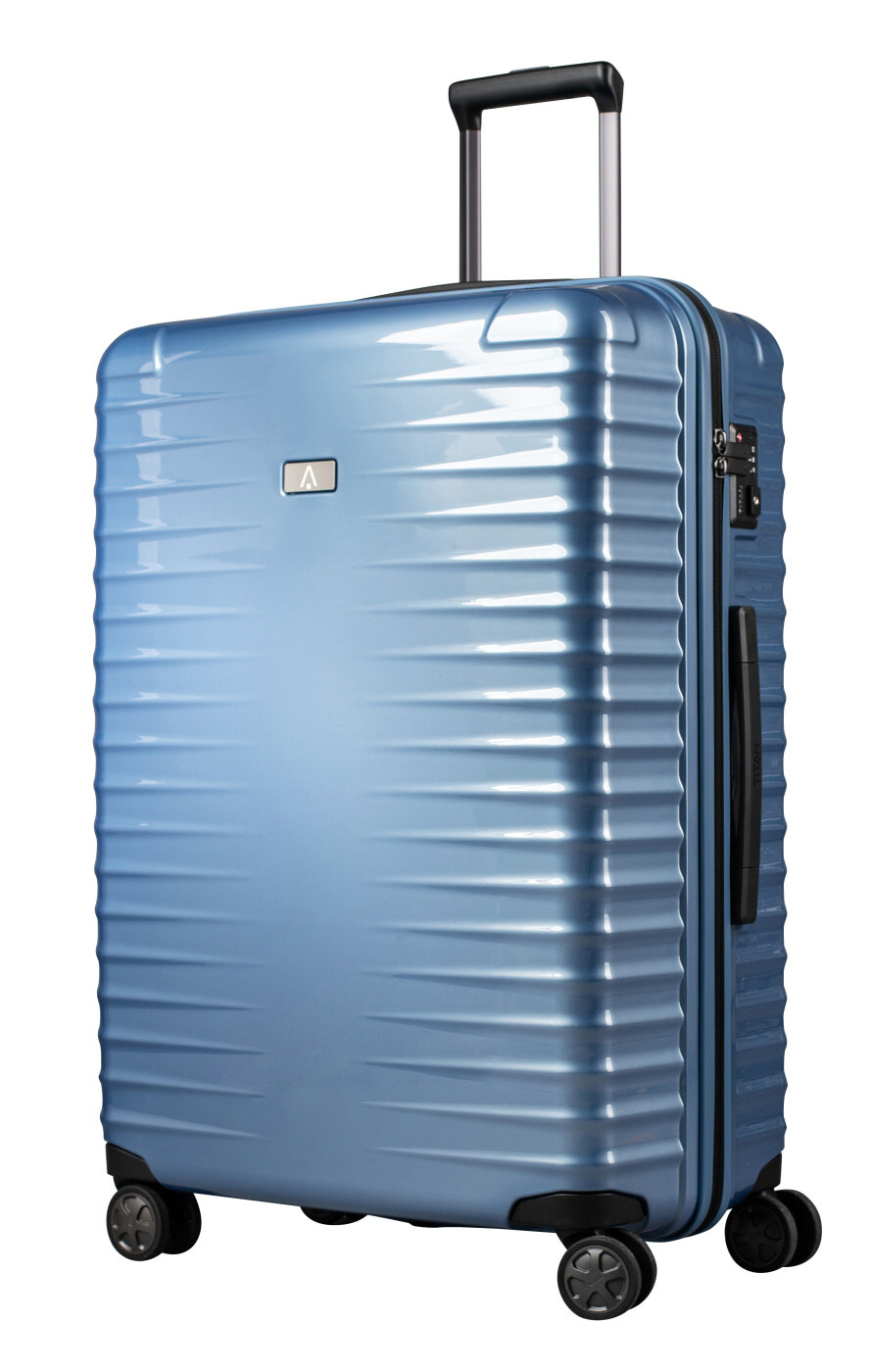 TITAN Koffermanufaktur Cestovní kufr Titan Litron 4W L 700244-25 100 L modrá