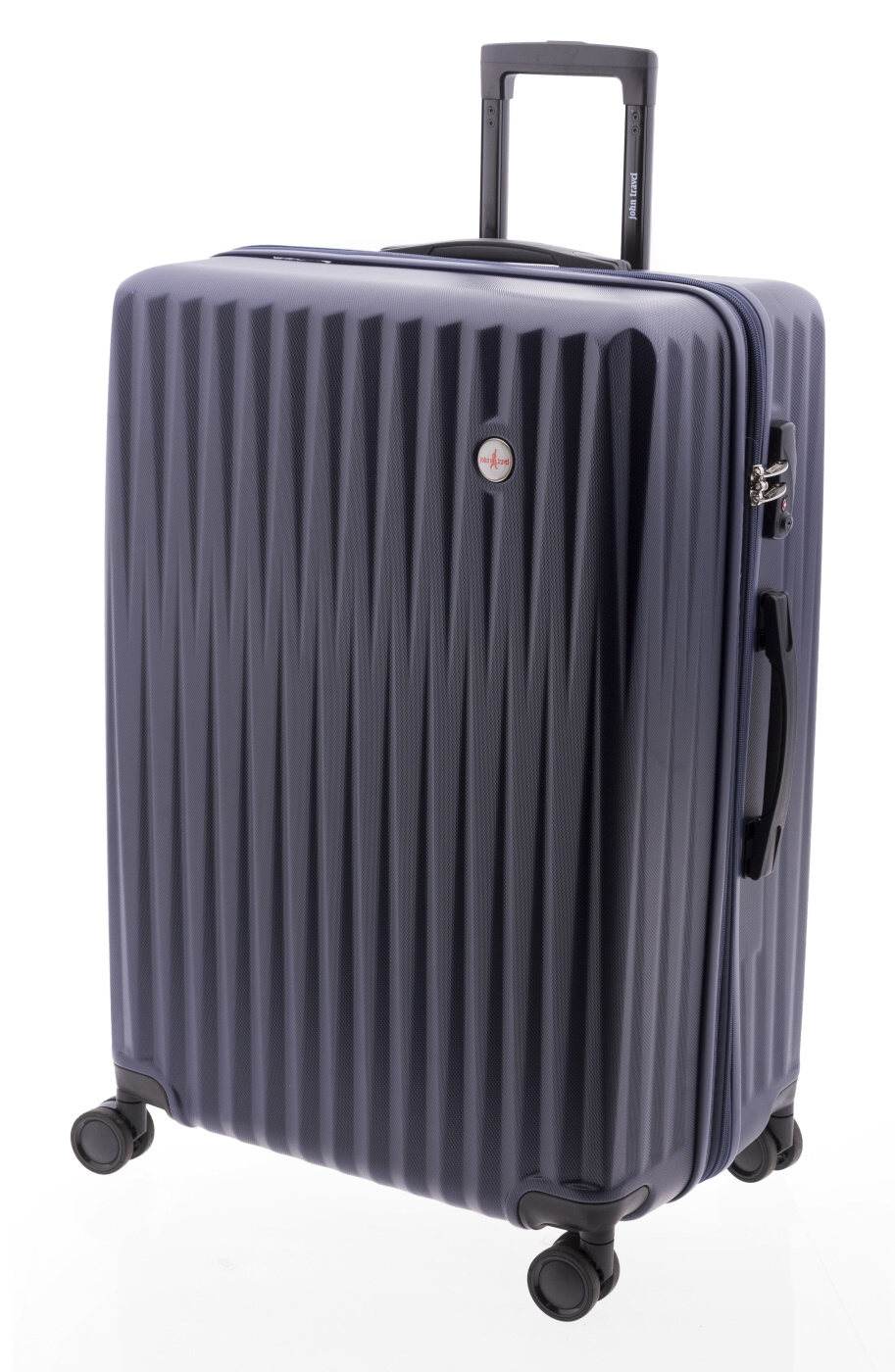 Cestovní kufr John Travel Diamond 4W L 8412-00 97 L modrá