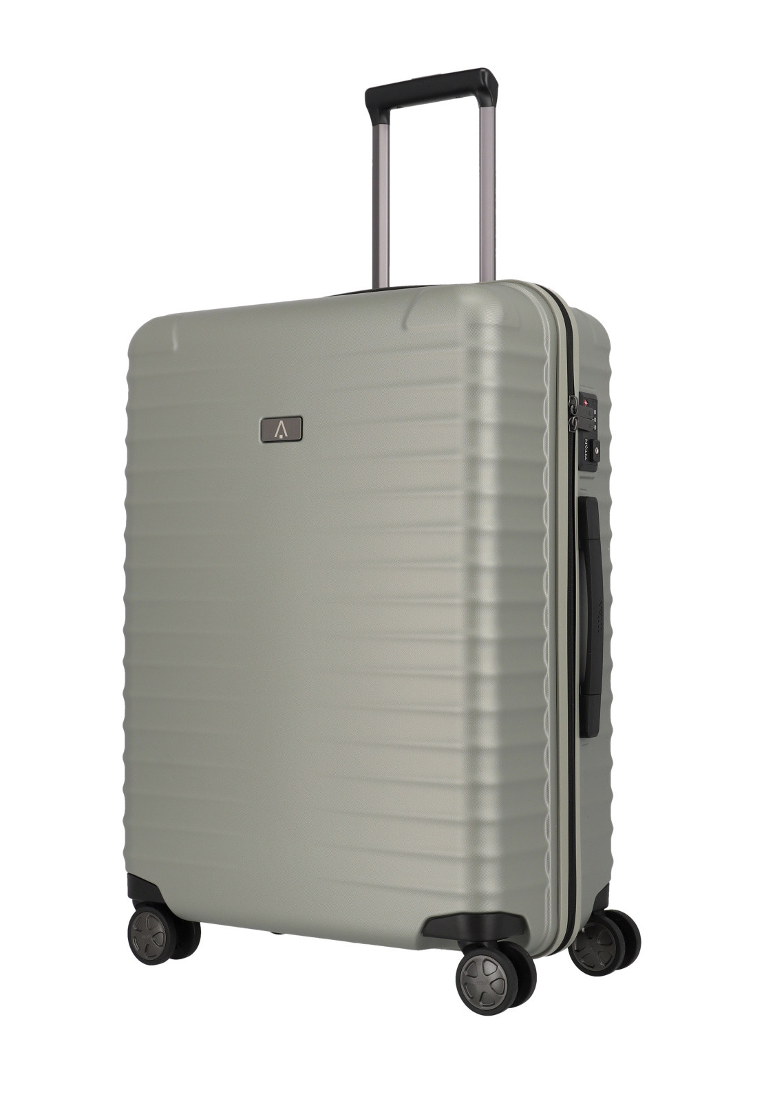 TITAN Koffermanufaktur Cestovní kufr Titan Litron 4W M 700245-40 80 L šampaňská
