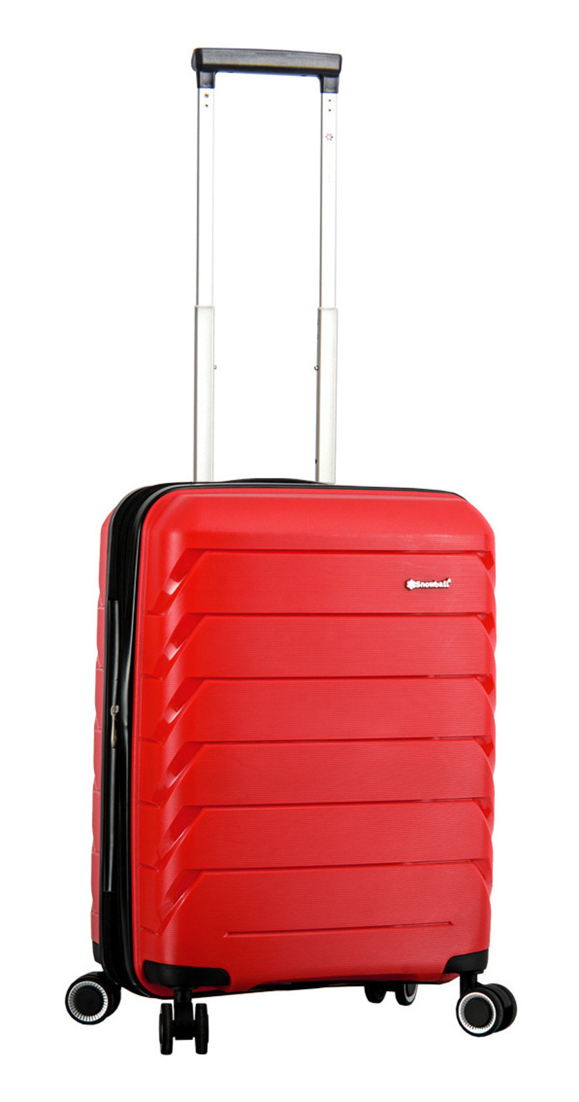 Cestovní kufr Snowball 4W PP S 33603-55-02 35 L červená