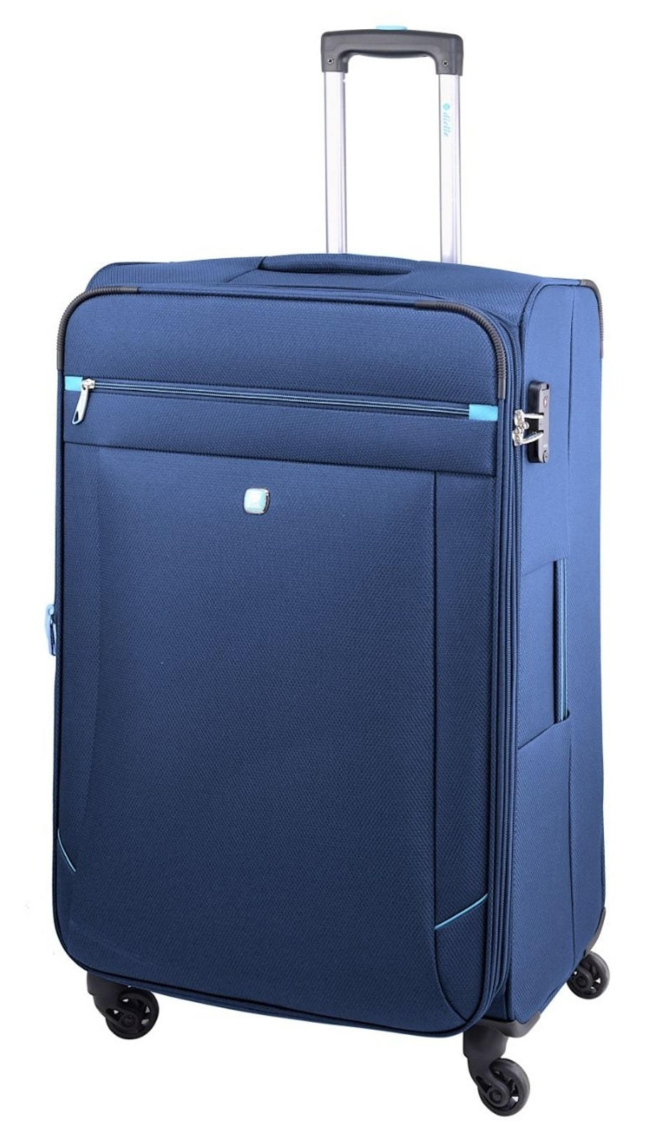 Cestovní kufr Dielle 4W L 300-77-05 106 L modrá