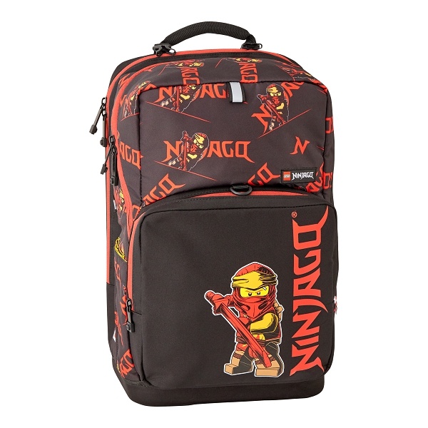 LEGO Ninjago Red Maxi Plus - školní batoh 20214-2302 23 L černá