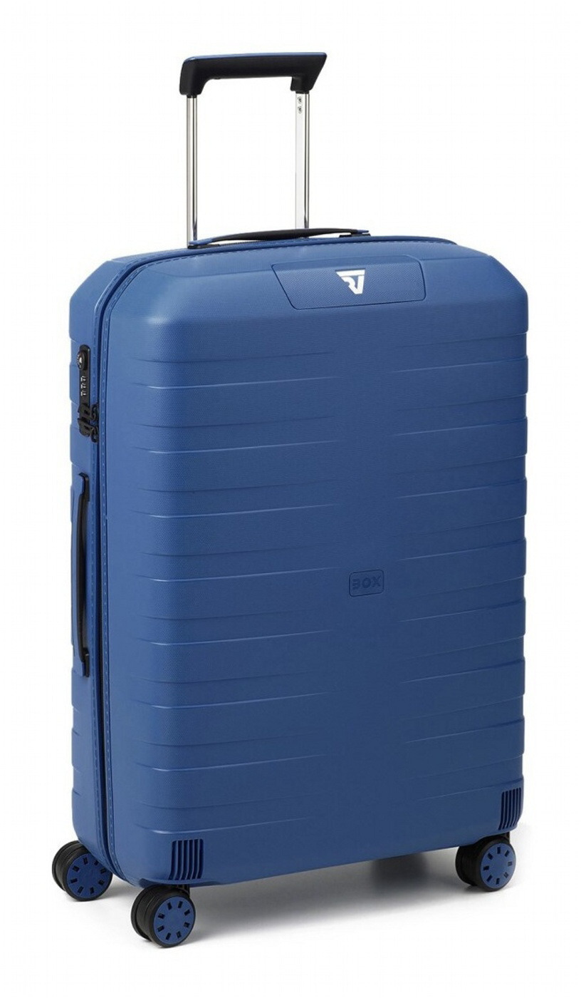 Cestovní kufr Roncato Box SPORT M 553201-83 80 L modrá