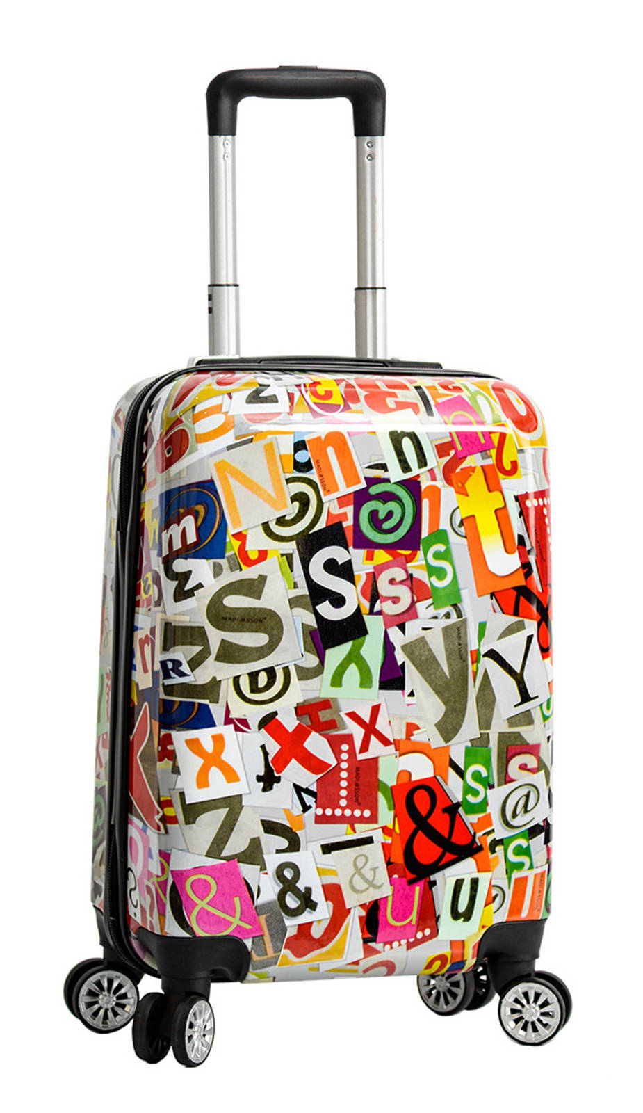 Cestovní kufr MADISSON 4W ABS S 36820F-55-00 30 L vícebarevná
