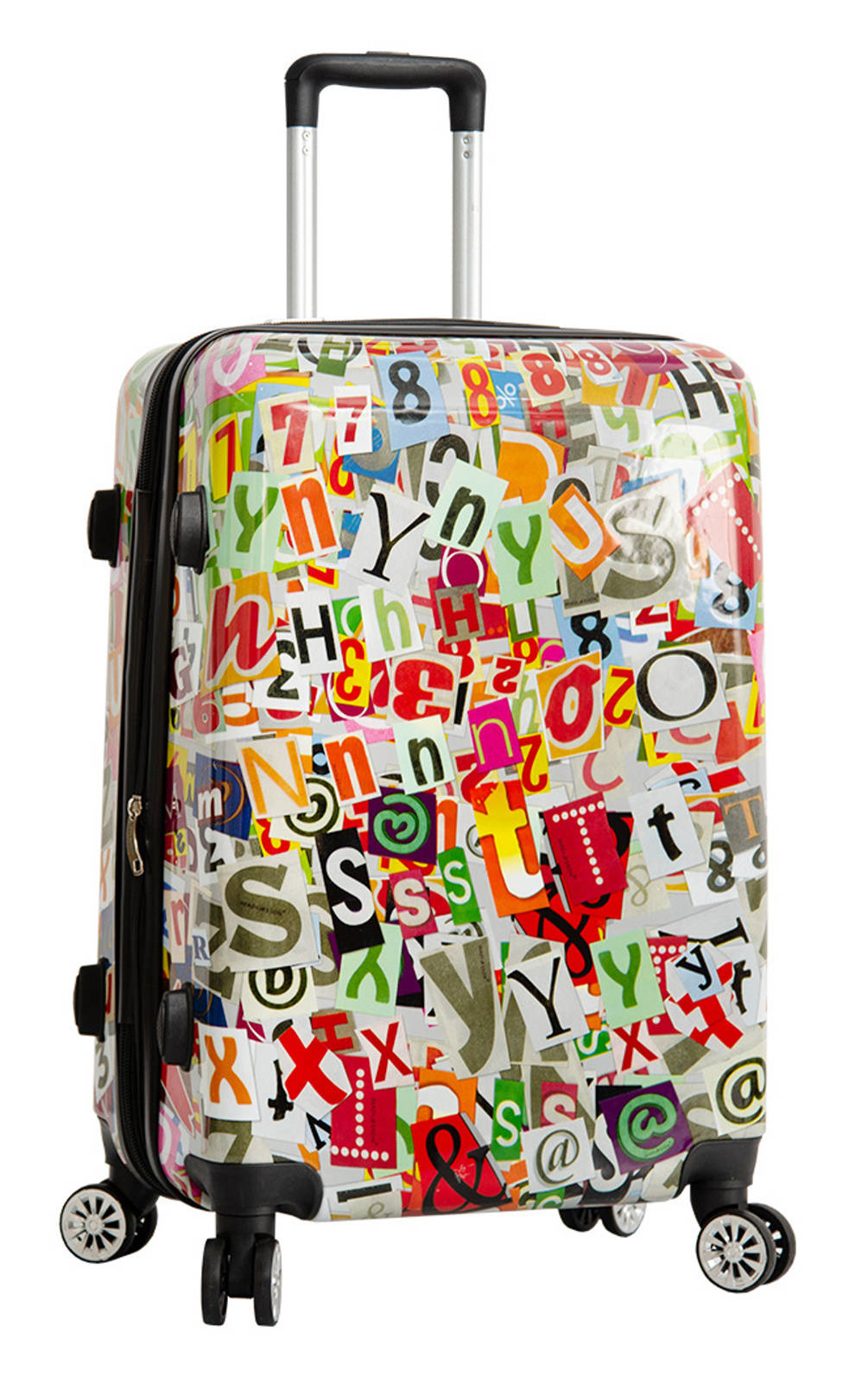 Cestovní kufr MADISSON 4W ABS M 36820F-66-00 60 L vícebarevná