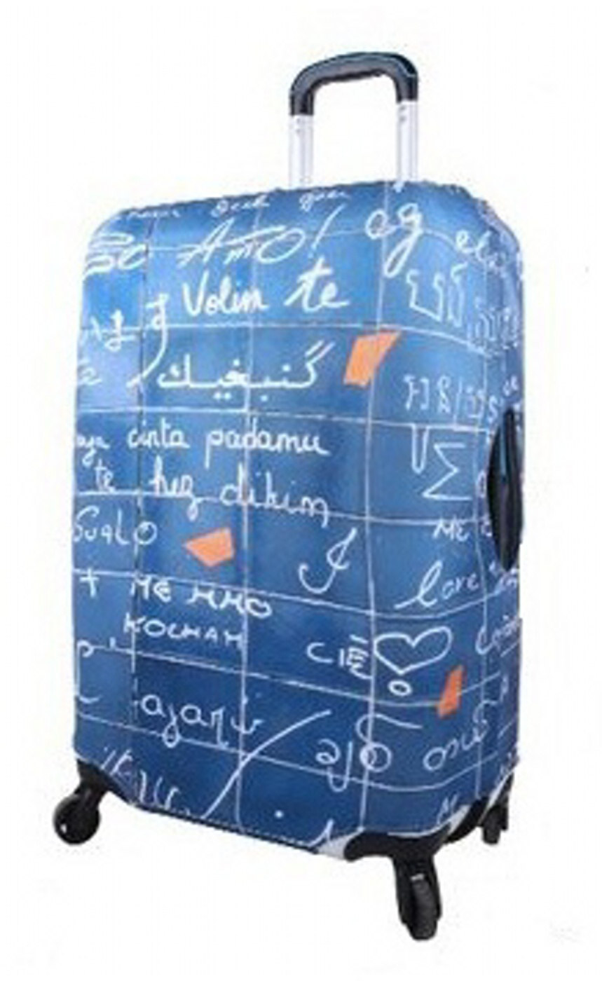 Snowball Obal na kufr M C33030EM modrá