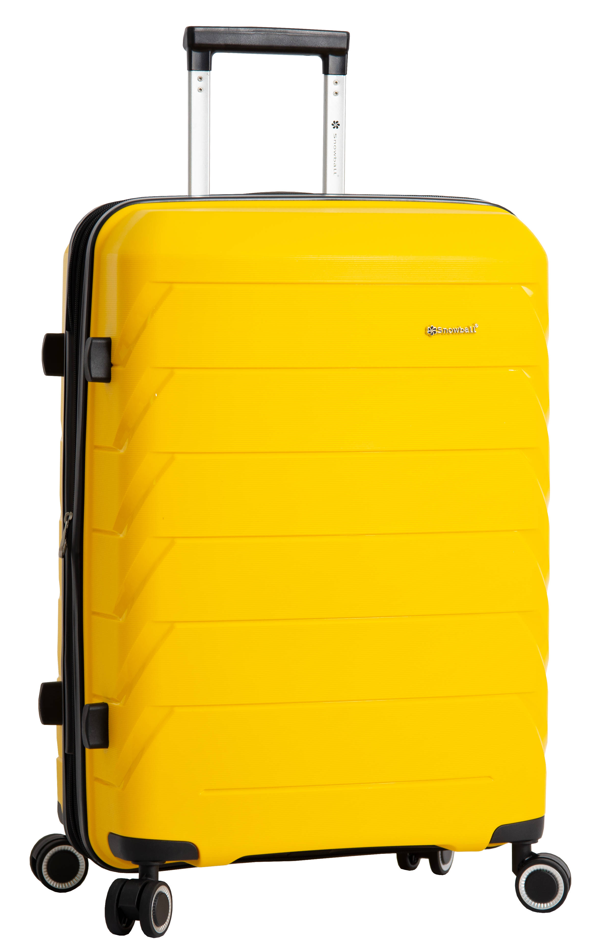 Cestovní kufr Snowball 4W PP L 33603-76-37 101 L Žlutá