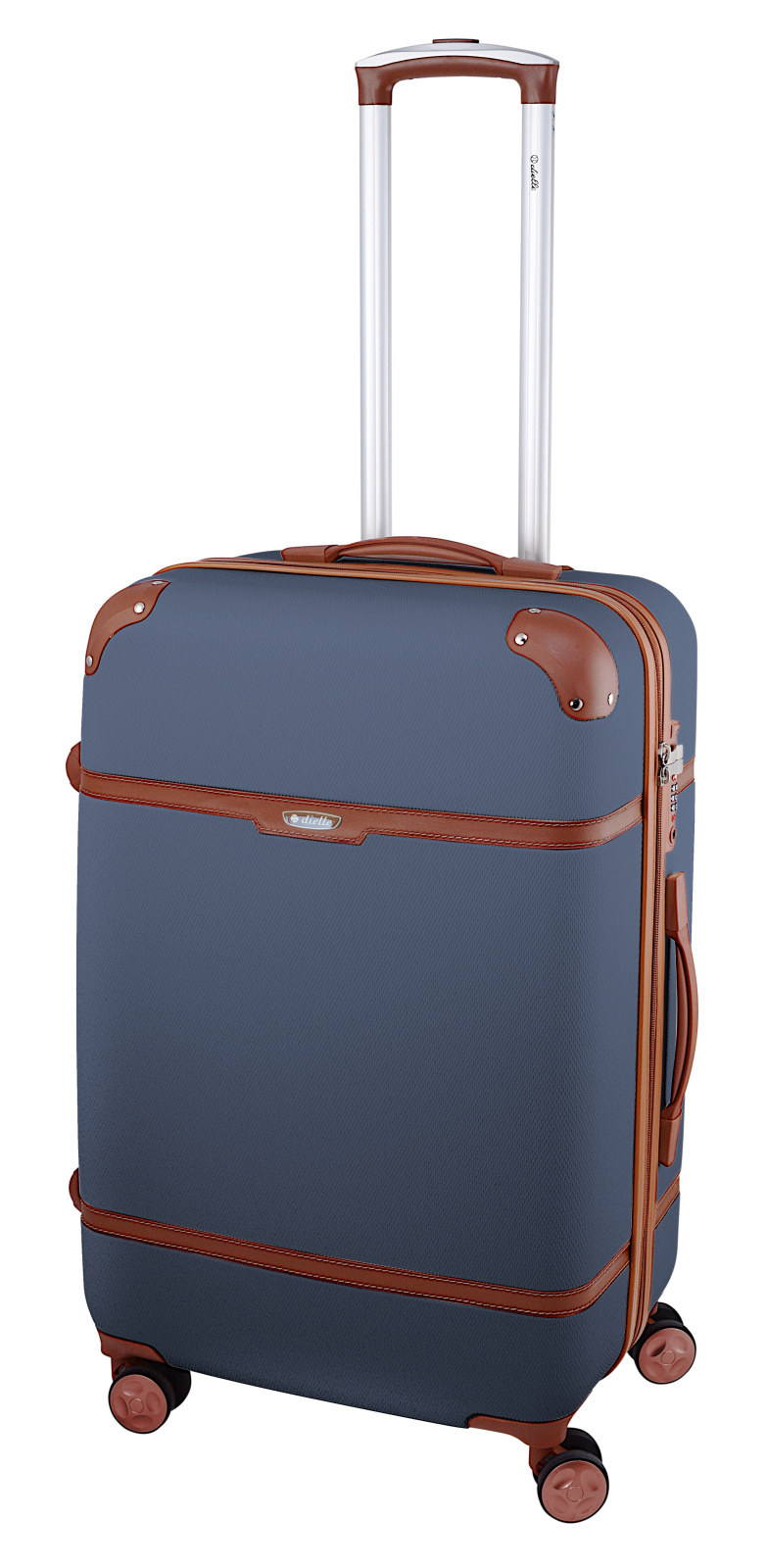 Cestovní kufr Dielle M corners 160-60-05 75 L modrá