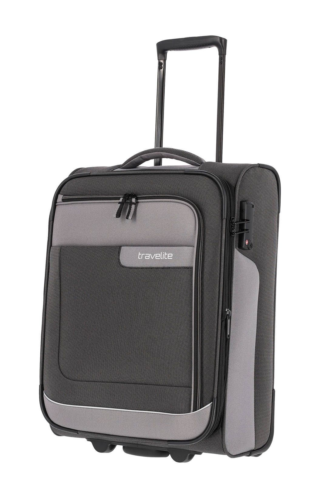 Cestovní kufr Travelite Viia 2W S 92807-04 37 L antracitová