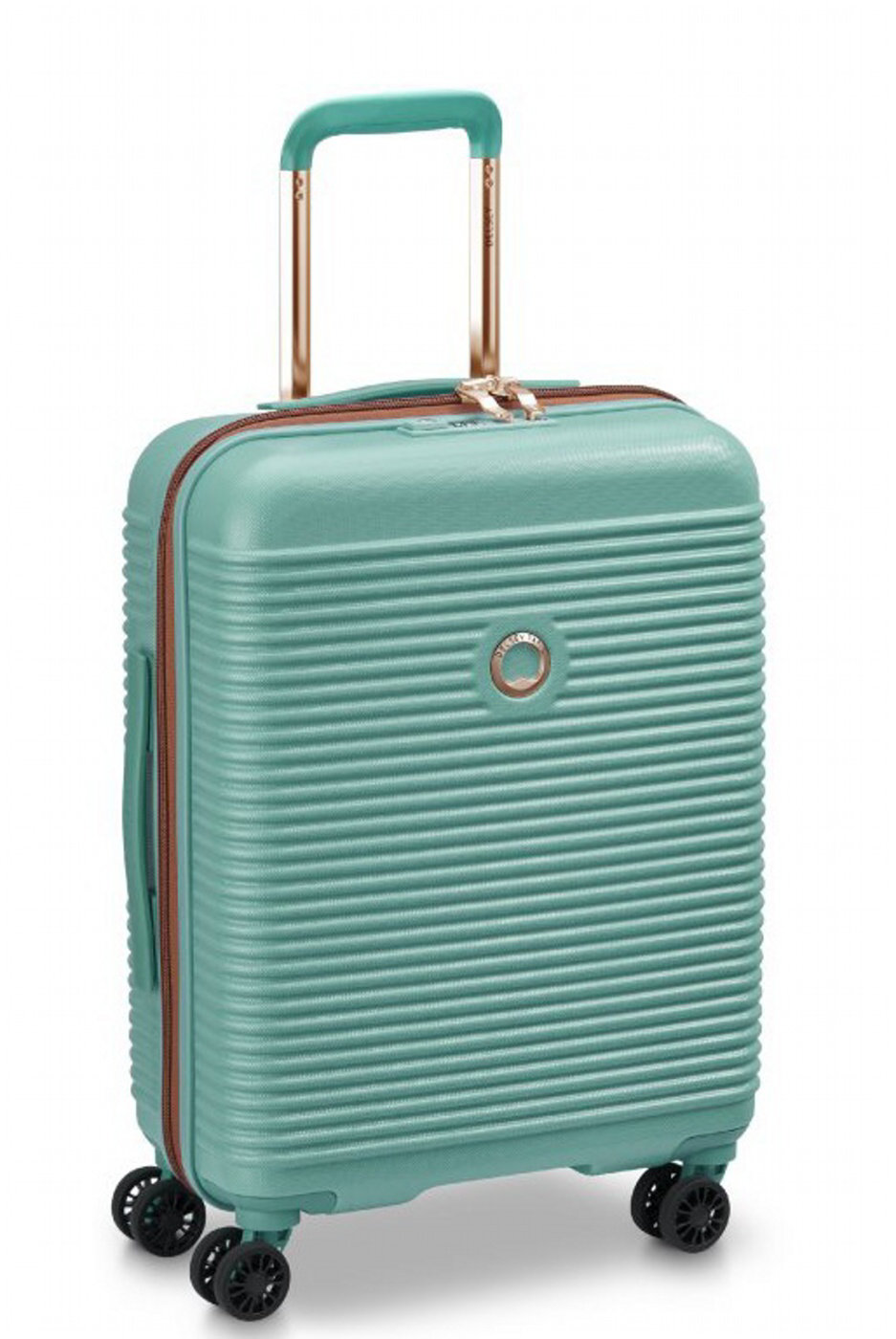 Cestovní kufr Delsey Freestyle S 3859803-43 37 L zelená
