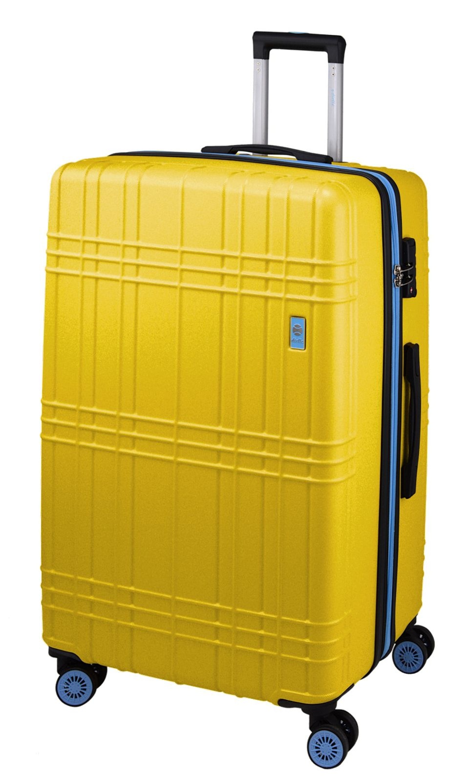 Cestovní kufr Dielle 4W L 130-70-37 111 L Žlutá