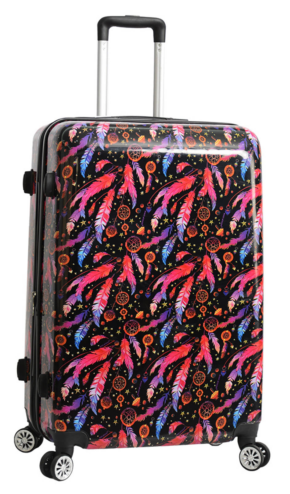Cestovní kufr MADISSON 4W ABS L 36820L-76-00 100 L vícebarevná
