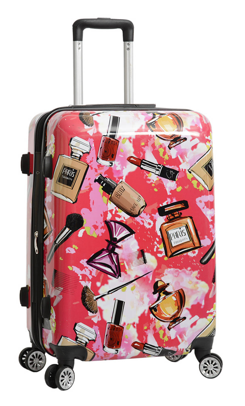 Cestovní kufr MADISSON 4W ABS M 36820M-66-00 60 L vícebarevná