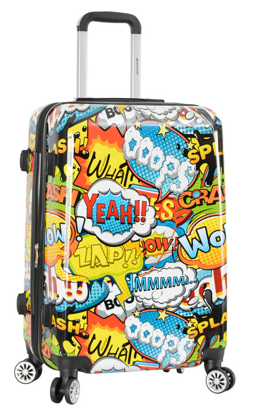 Cestovní kufr MADISSON 4W ABS M 36820S-66-00 60 L vícebarevná