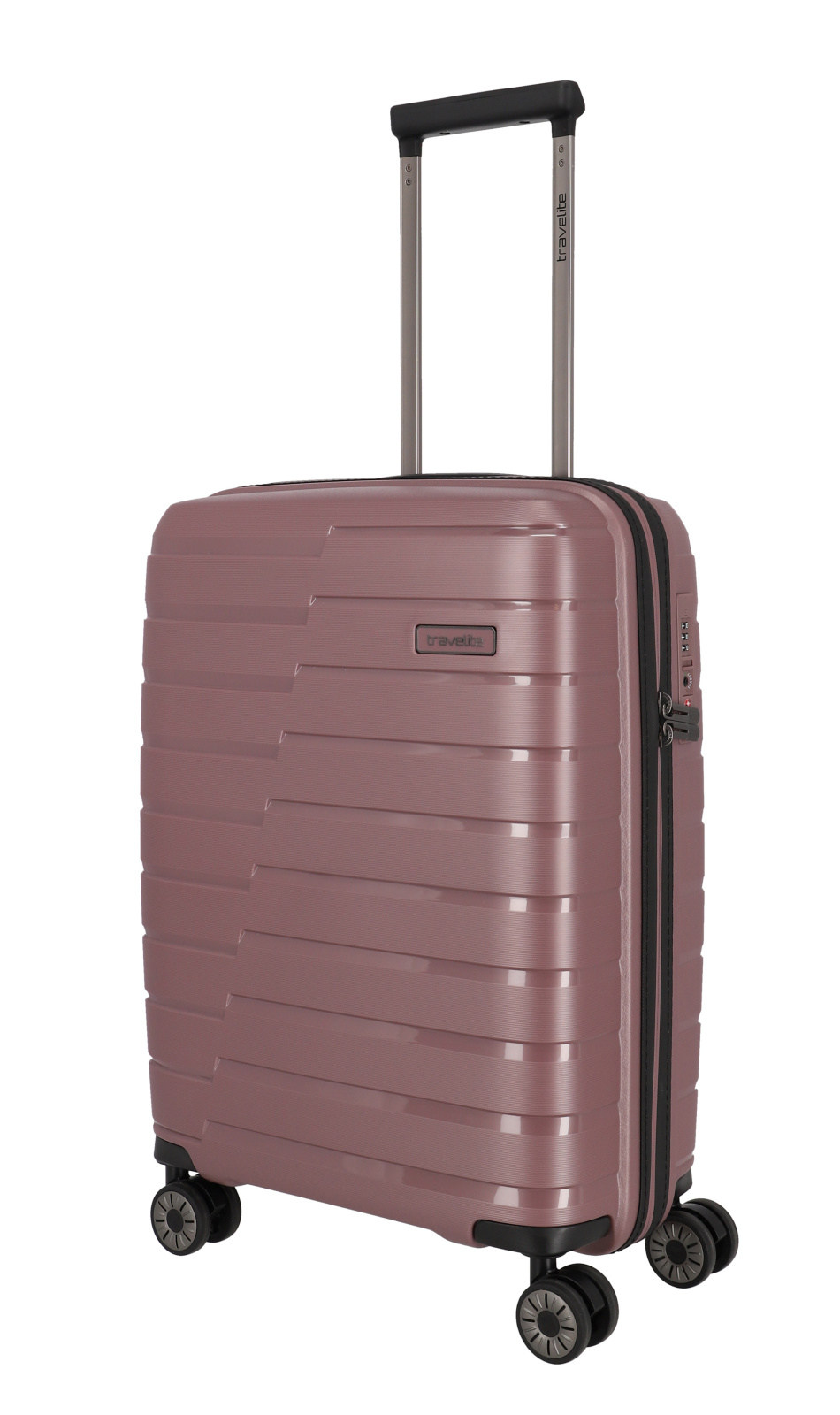 Cestovní kufr Travelite AIR BASE 4W S 75347-17 37 L fialová