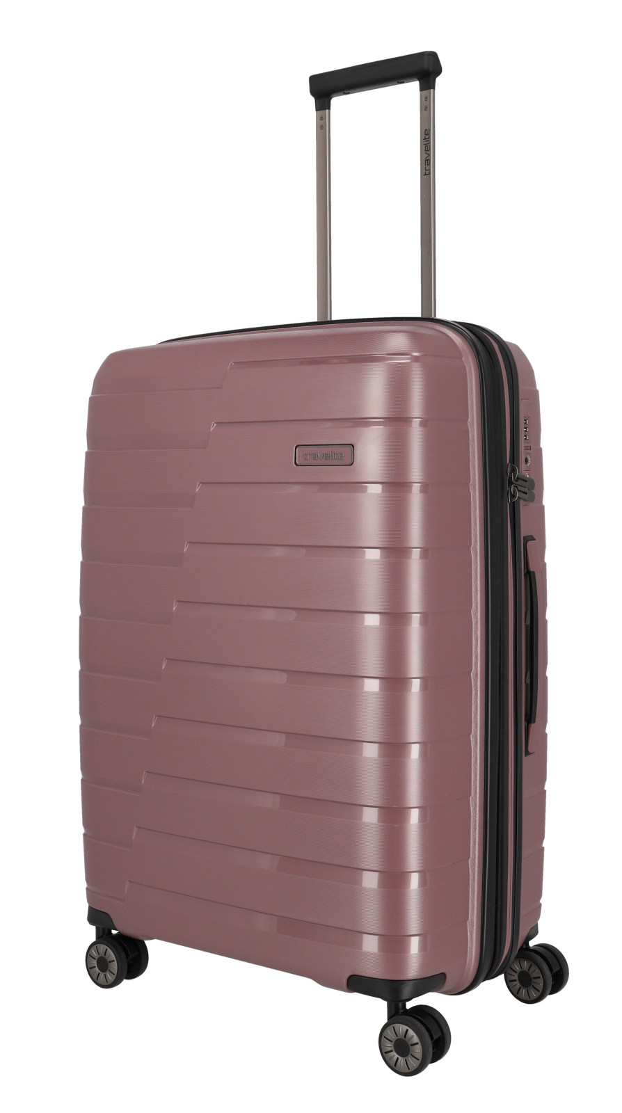Cestovní kufr Travelite AIR BASE 4W M 75348-17 71 L fialová