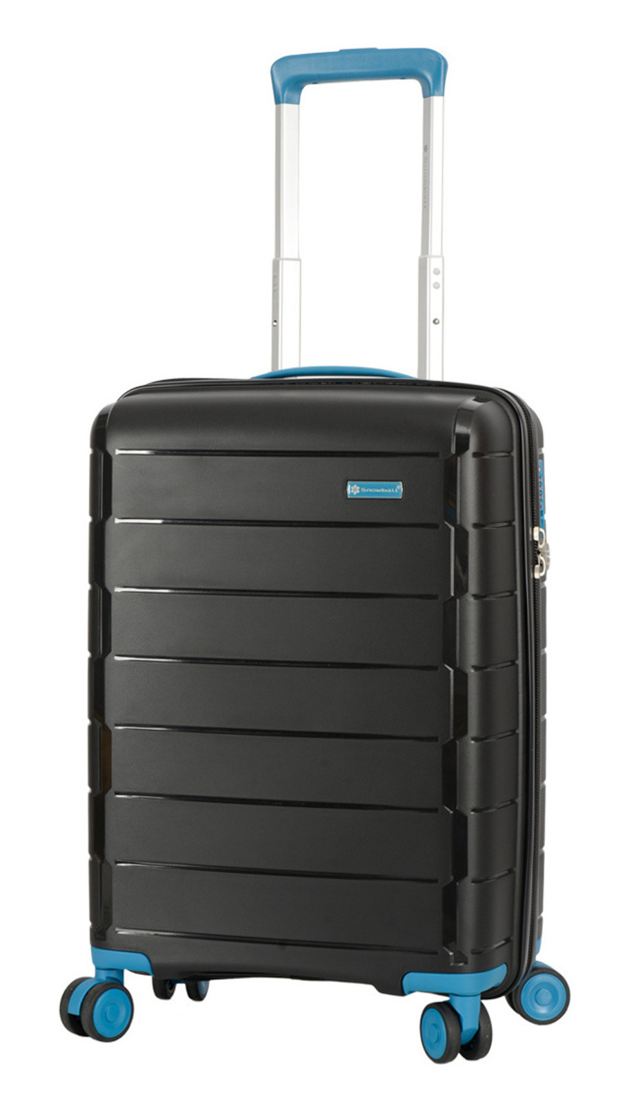 Cestovní kufr Snowball 4W PP S 20303-55-01 35 L černá