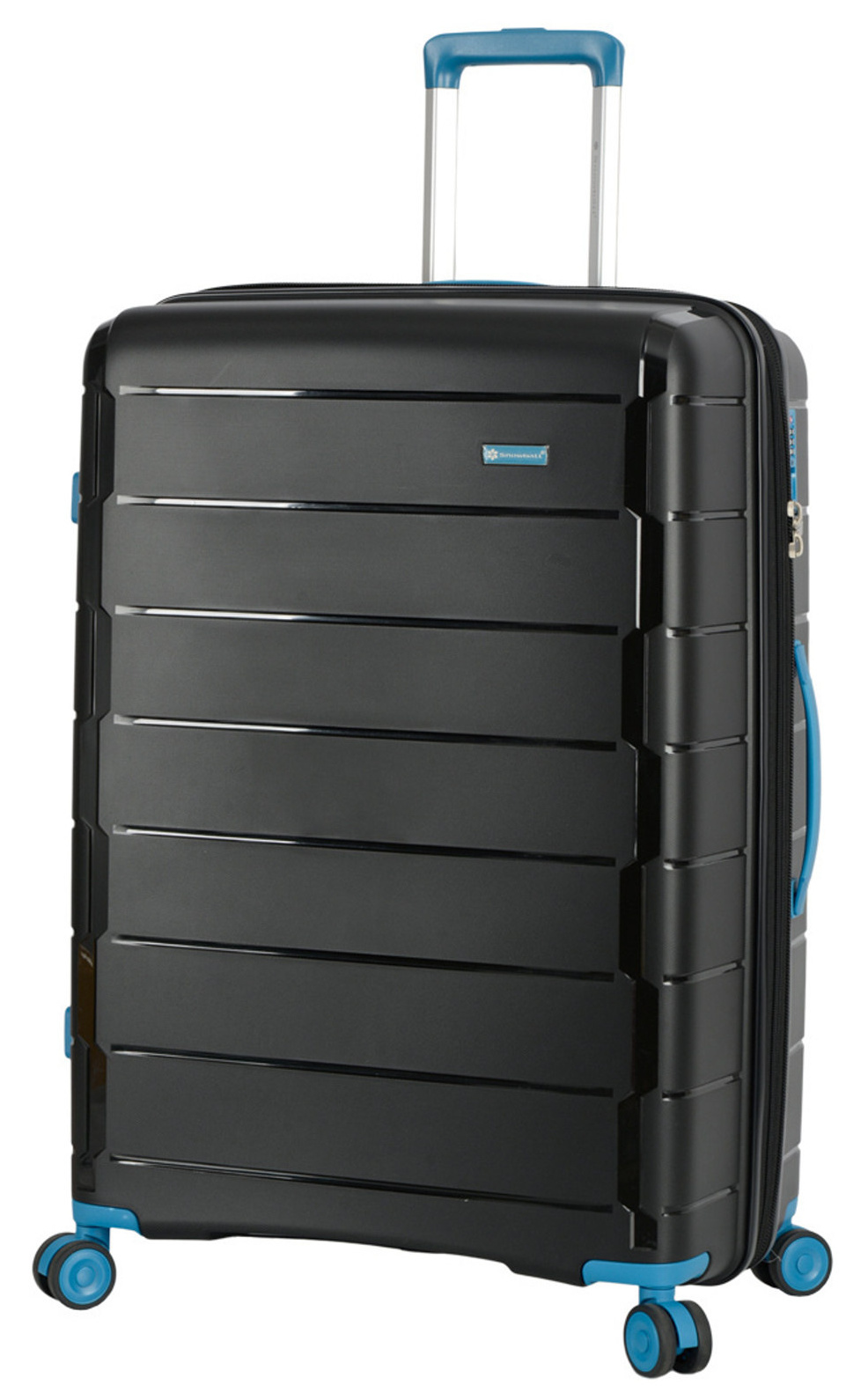 Cestovní kufr Snowball 4W PP L 20303-77-01 108 L černá
