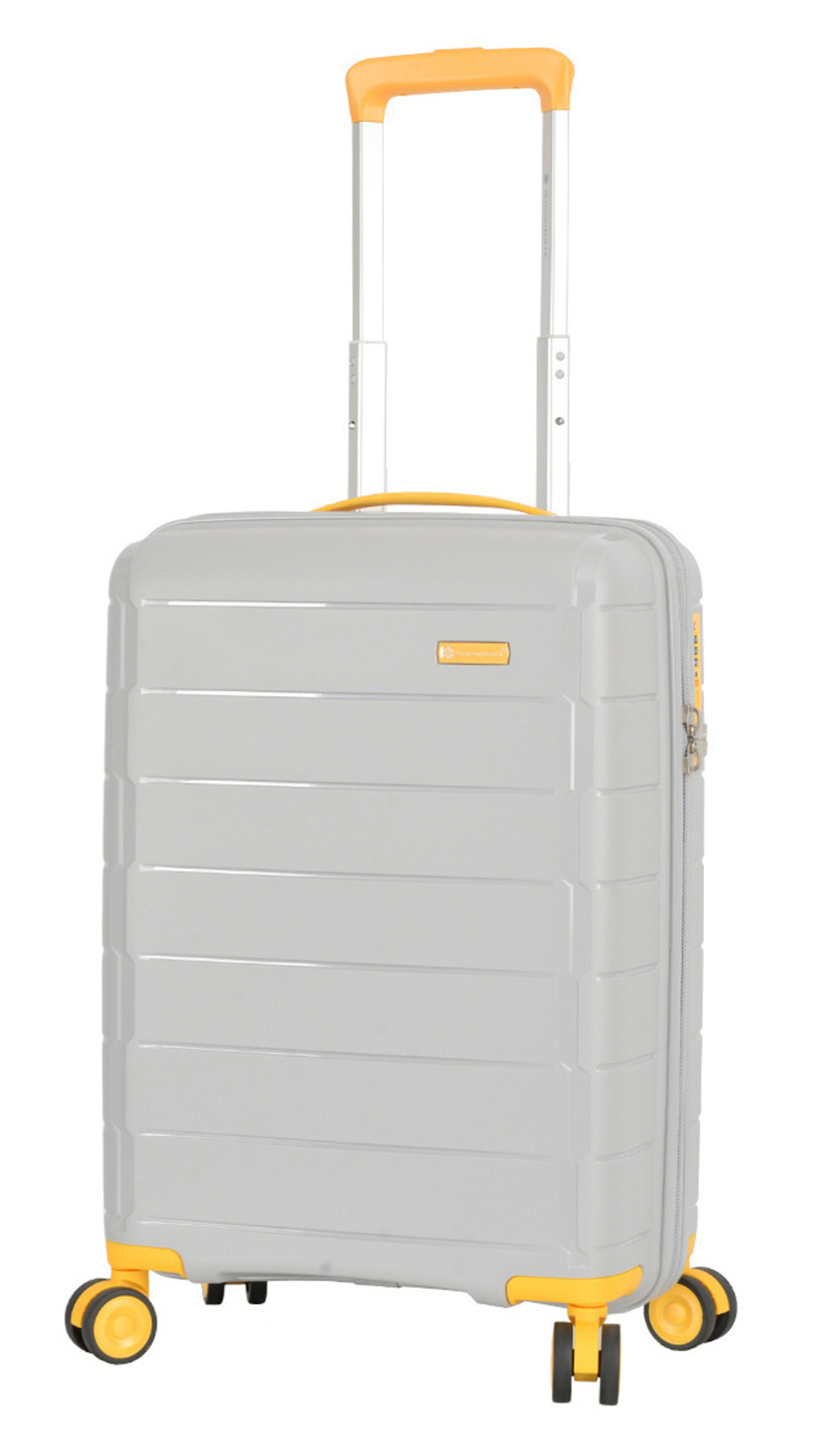 Cestovní kufr Snowball 4W PP S 20303-55-13 35 L šedá