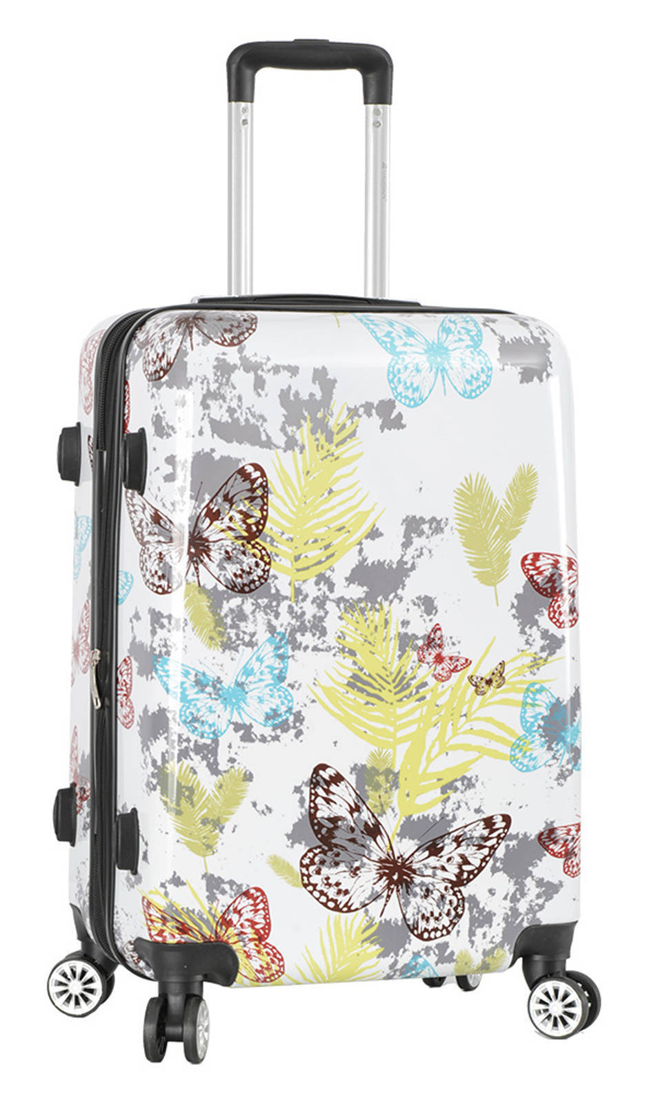 Cestovní kufr MADISSON 4W ABS M 36820Y-66-00 60 L vícebarevná