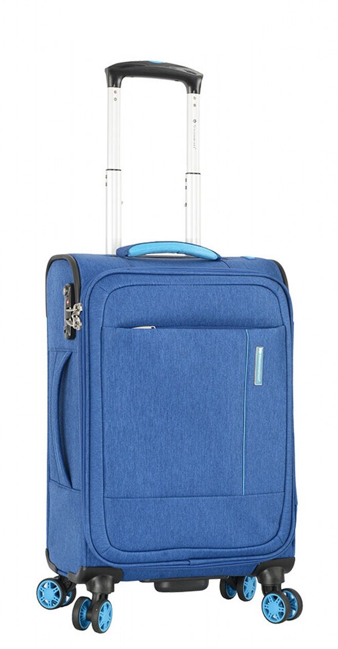 Cestovní kufr Snowball 4W S 39303-55-05 35 L modrá