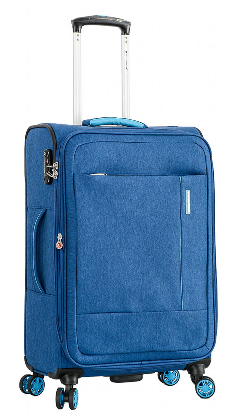 Cestovní kufr Snowball 4W M 39303-67-05 62 L modrá