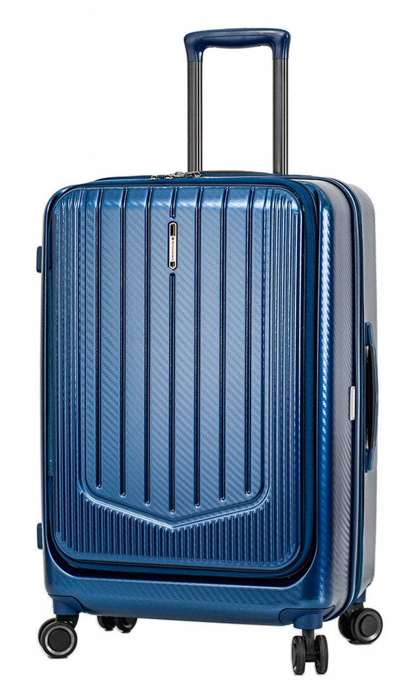 Cestovní kufr Snowball 4W M 31403-67-05 74 L modrá