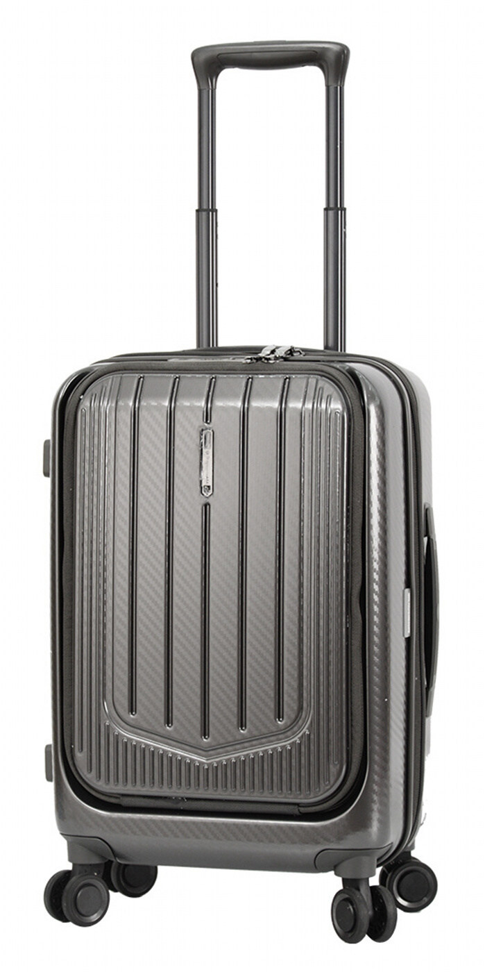Cestovní kufr Snowball 4W S 31403-55-23 37 L šedá