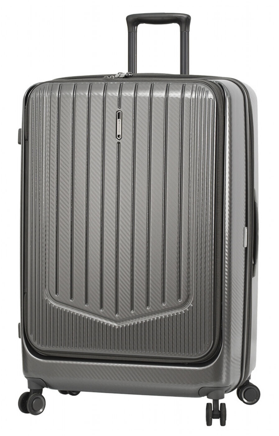 Cestovní kufr Snowball 4W L 31403-77-23 111 L šedá