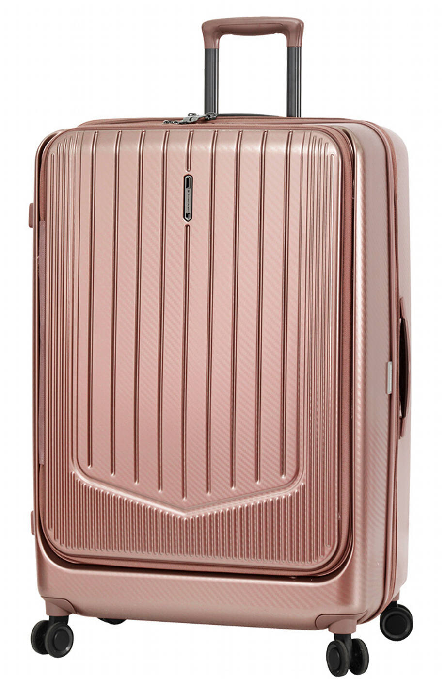 Cestovní kufr Snowball 4W L 31403-77-25 111 L růžová