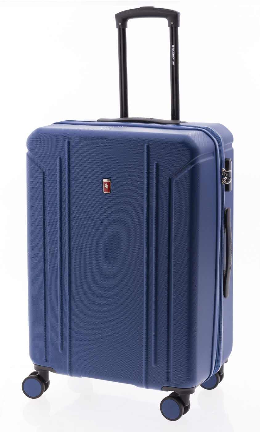 Cestovní kufr Gladiator Tropical 4W M 2911-00 72 L modrá