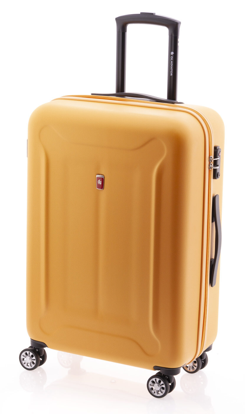 Cestovní kufr Gladiator Beetle 4W M 4811-05 63 L oranžová
