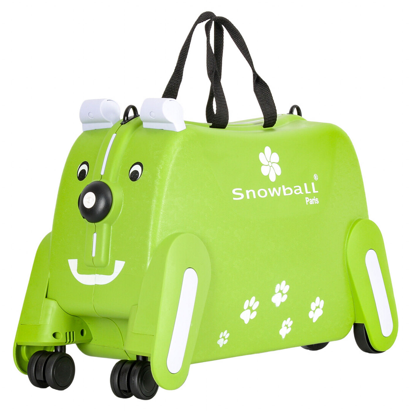 Dětský kufr Snowball DOG 73102-37 36 L zelená