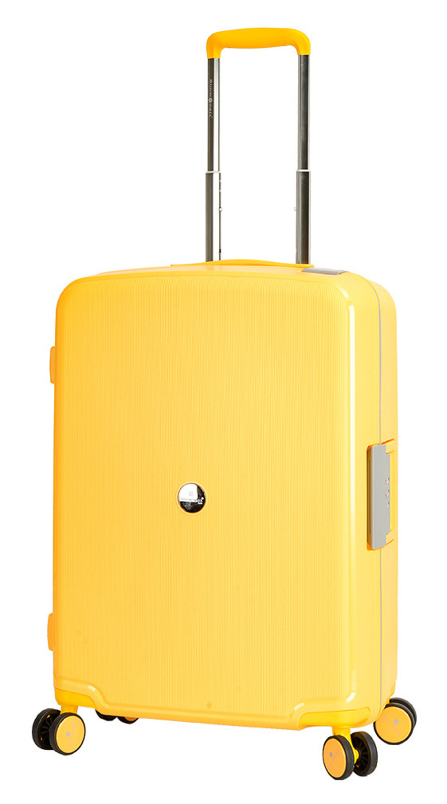 Cestovní kufr Snowball 4W M LOCK 37103-67-37 66 L Žlutá