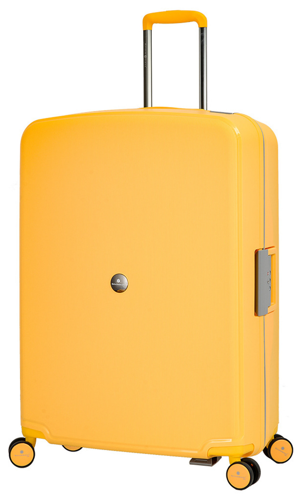 Cestovní kufr Snowball 4W L LOCK 37103-77-37 113 L Žlutá