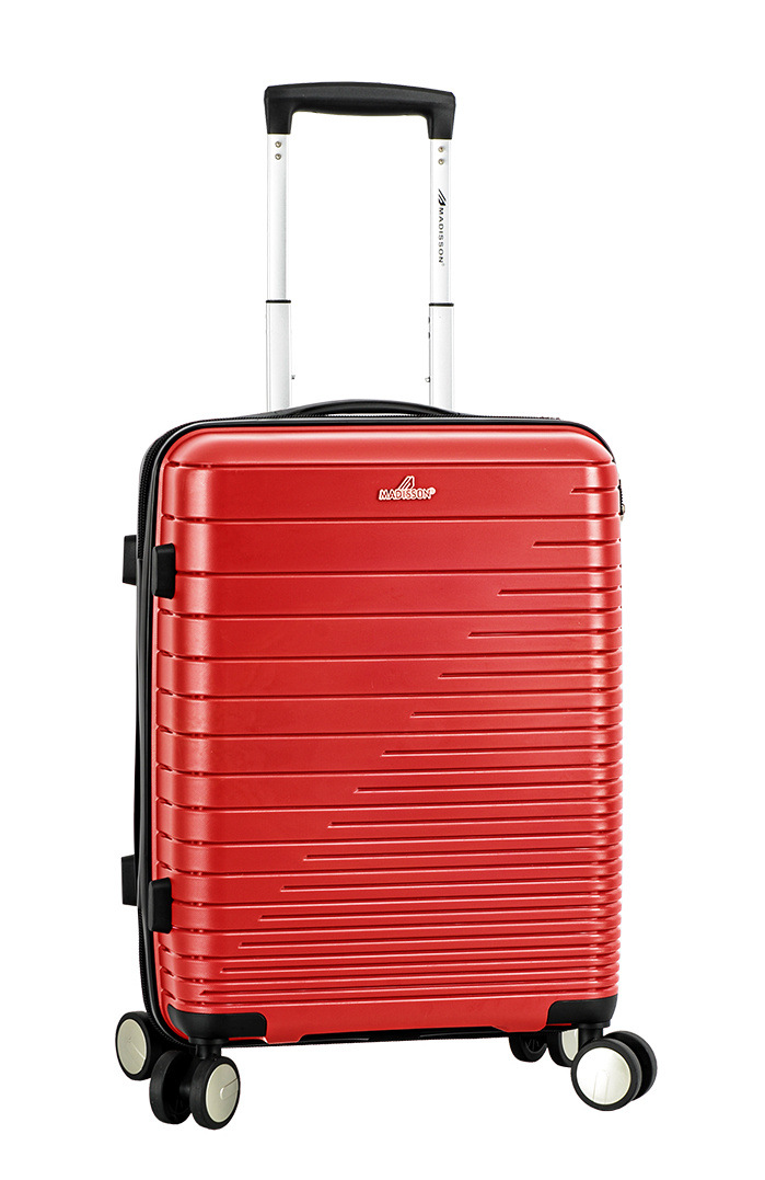 Cestovní kufr Madisson 4W PP S 33703-55-02 36 L červená