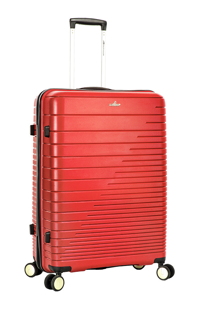 Cestovní kufr Madisson 4W PP L 33703-75-02 101 L červená