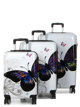 Cestovní kufry set 3ks Madisson FLY S,M,L 26820-00 197 L bílá