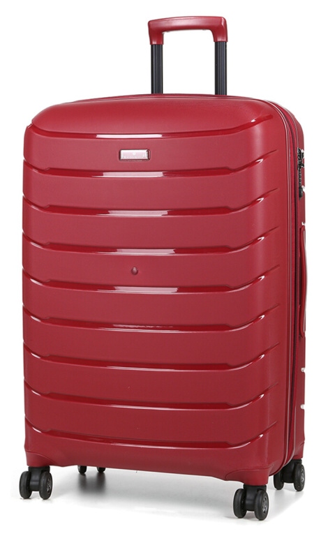 Cestovní kufr Snowball ULTRA 4W L 61303-76-12 107 L vínová