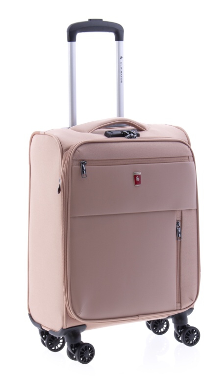 Cestovní kufr Gladiator Arctic 4w S 3710-09 36 L růžová