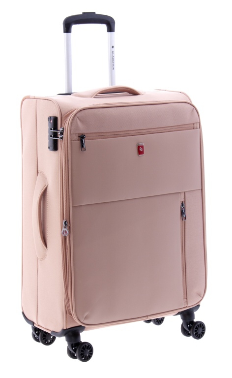 Cestovní kufr Gladiator Arctic 4w M 3711-09 66 L růžová