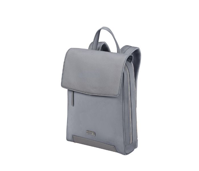 Samsonite ZALIA 3.0 Backpack W/Flap 14.1" Silver Grey 147735-1802 11,5 L šedá