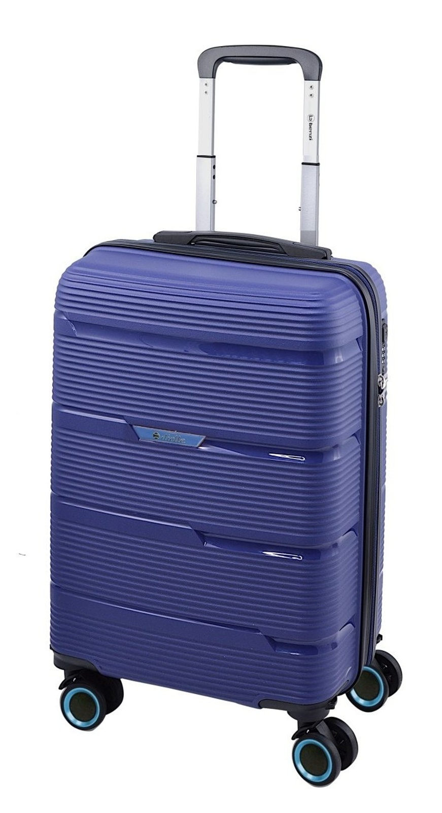 Cestovní kufr Dielle 4W S PP 170-55-05 32 L modrá